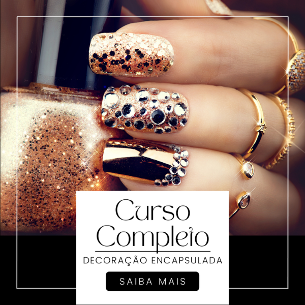 CURSO DESIGN DE UNHAS EM GEL PREMIUM - ARTE DE LUXO EM GEL — imagem 3