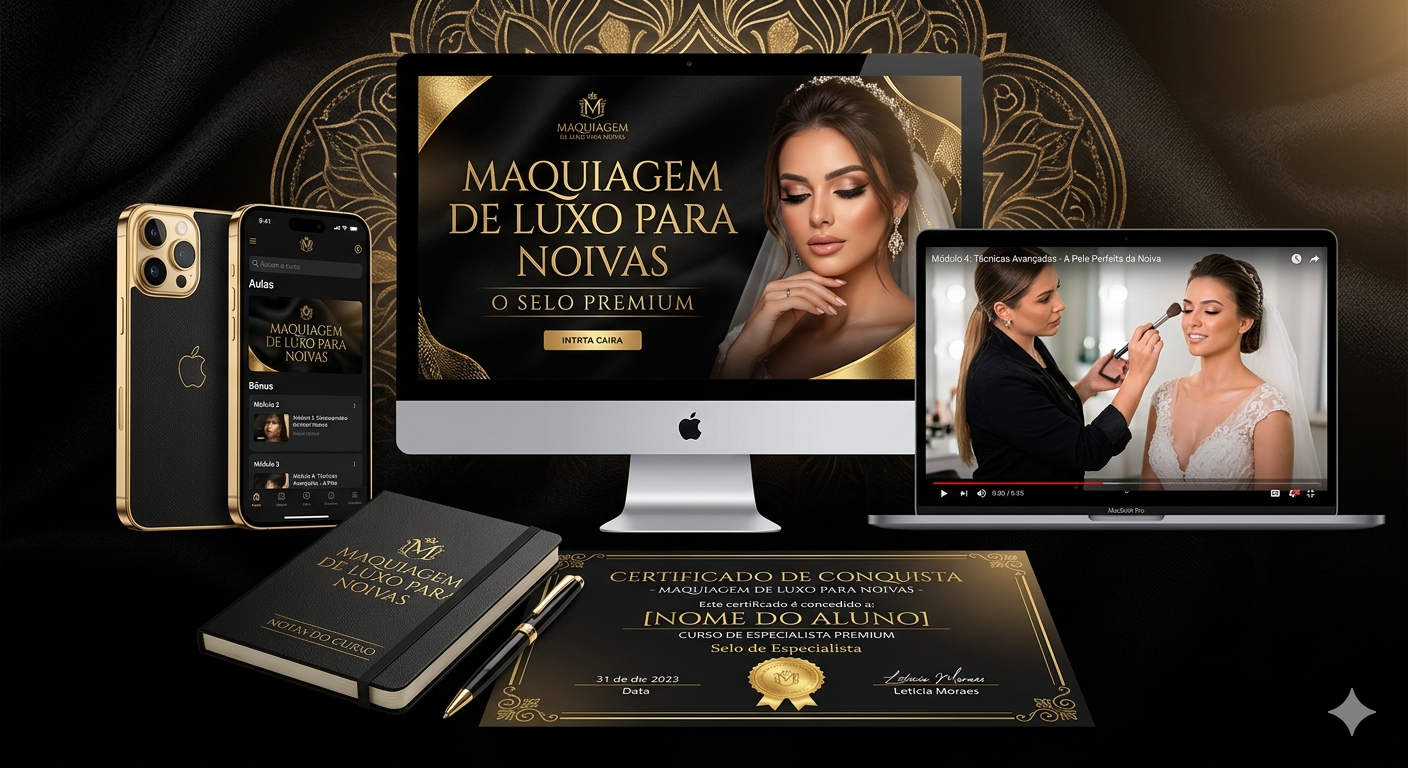 CURSO MAQUIAGEM DE LUXO PARA NOIVAS — imagem 2
